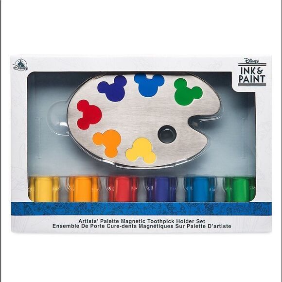 Disney Ink & Paint Magnetic Shot Glass Holder Set - Picture 2 of 2